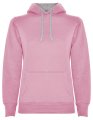 Dames Hoodie Urban Roly SU1068 licht roze-grijs